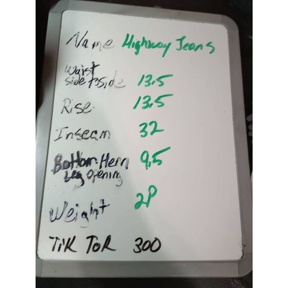 Highway Jeans Ladies‎ 9 High Rise Skinny Light Wash Tie Bottom Hem Distressed - Picture 8 of 8